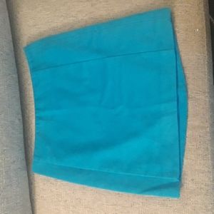The Limited Wool A line mini Skirt Teal